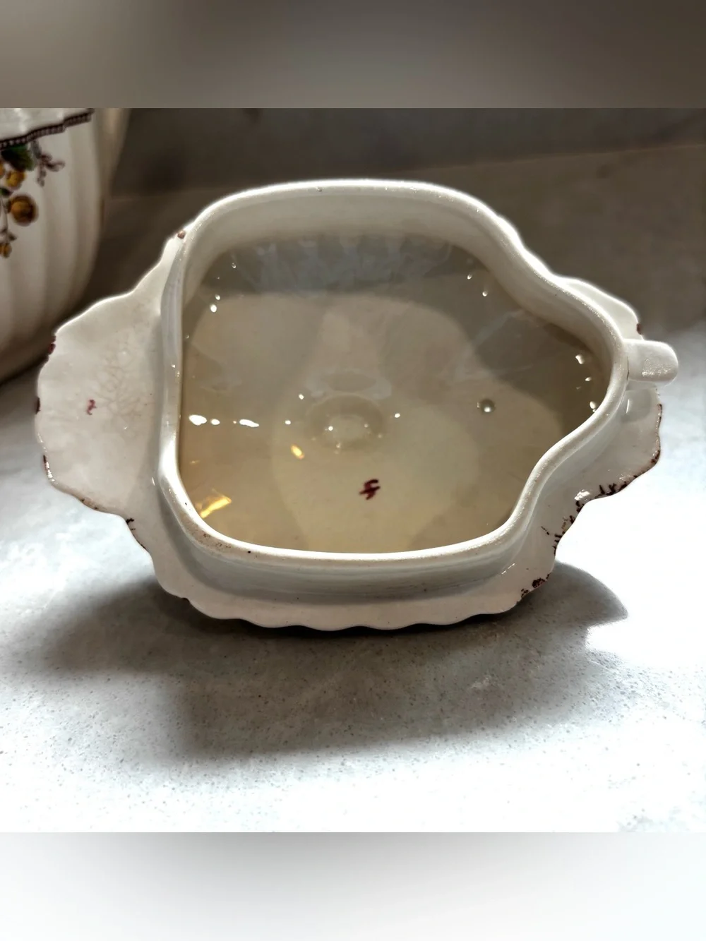 Vintage Copeland Spode Buttercup Teapot & Lid England Old Backstamp